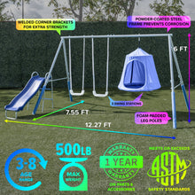 Load image into Gallery viewer, SHOOTING STAR METAL SWING SET