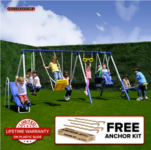 Load image into Gallery viewer, Super 9 Metal Swing Set