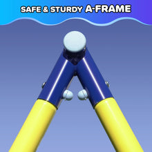 Load image into Gallery viewer, Swing and Saucer Metal Swing Set