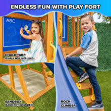 Load image into Gallery viewer, SPORTSPOWER ADDISON WOOD SWING SET