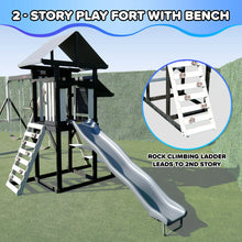 Load image into Gallery viewer, Roswell wooden swing set