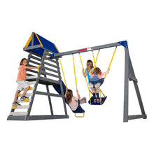 Load image into Gallery viewer, Mill Creek Canyon Wooden Swing Set
