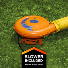 Load image into Gallery viewer, Inflatable Double Slide with Bounce House Backyard Jumper