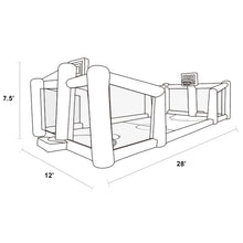 Load image into Gallery viewer, Fly Slama Jama Inflatable Backyard Basketball Court
