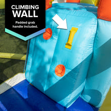 Load image into Gallery viewer, Inflatable Double Slide with Bounce House Backyard Jumper