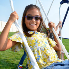 Load image into Gallery viewer, Almansor Metal Swing, Slide & Trampoline Set