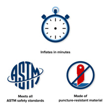 Load image into Gallery viewer, Fly Slama Jama Inflatable Backyard Basketball Court