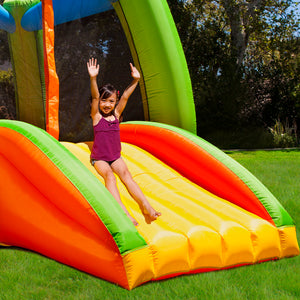 My First Jump N Play Inflatable Backyard Jumper
