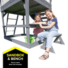 Load image into Gallery viewer, Brookside Wooden Swing Set