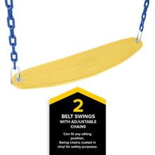 Load image into Gallery viewer, Brookside Wooden Swing Set