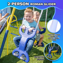 Load image into Gallery viewer, Super Star Swing, Saucer, and Slide Set