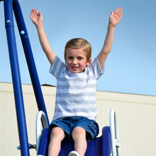 Load image into Gallery viewer, Almansor Metal Swing, Slide & Trampoline Set