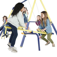 Load image into Gallery viewer, Palmview Swing Set with Teeter-Totter, Standing Swing, and Slide