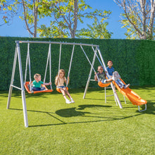 Load image into Gallery viewer, Sportspower Gladstone Metal Swing and Slide Set