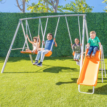 Load image into Gallery viewer, Sportspower Gladstone Metal Swing and Slide Set