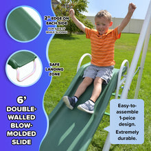 Load image into Gallery viewer, Live Oak Metal Swing and Slide Set
