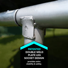 Load image into Gallery viewer, Sportspower 15-Feet Green Trampoline with Enclosure