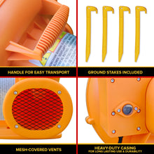 Load image into Gallery viewer, Sportspower 750W Electric Air Blower for Inflatable Bounce Houses & Water Slides