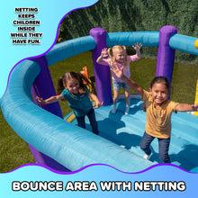 Load image into Gallery viewer, Sportspower Inflatable Bounce House with Kid’s Whack-A-Play and Basketball Hoop