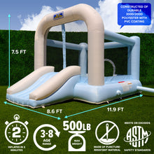 Load image into Gallery viewer, Sportspower My 1st Jump N Play Inflatable Bounce House with Slide