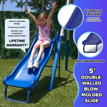 Load image into Gallery viewer, Arcadia Metal Swing and Slide Set