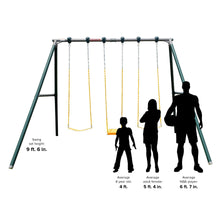 Load image into Gallery viewer, Sportspower Denali 10' Metal Swing Set