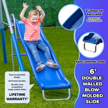 Load image into Gallery viewer, Sportspower Super Surfer Metal Swing Set