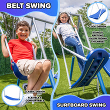 Load image into Gallery viewer, Sportspower Super Surfer Metal Swing Set