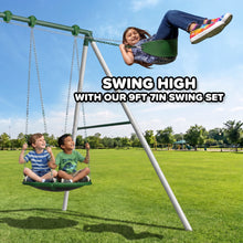 Load image into Gallery viewer, Sportspower Kilimanjaro 9.5ft Heavy-Duty Metal Swing Set
