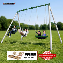 Load image into Gallery viewer, Sportspower Kilimanjaro 9.5ft Heavy-Duty Metal Swing Set