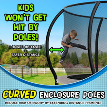 Load image into Gallery viewer, Sportspower TruJump PRO Trampoline with Enclosure System and Jump Mat with Lifetime Warranty