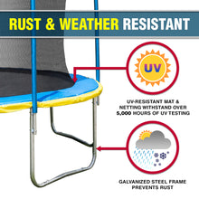 Load image into Gallery viewer, Trujump 15' Round Backyard Trampoline with Safety Enclosure