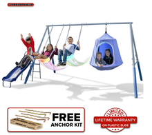 Load image into Gallery viewer, SHOOTING STAR METAL SWING SET