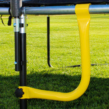Load image into Gallery viewer, Sportspower 10ft STEPJOY Trampoline with Enclosure & Basketball System