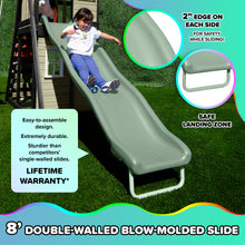 Load image into Gallery viewer, Ladera Solar Wooden Swing Set with Nighttime Lights
