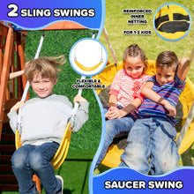 Load image into Gallery viewer, Willow Creek Wooden Swing Set