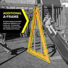 Load image into Gallery viewer, North Peak Wooden Swing Set