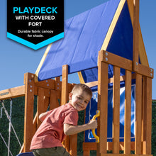 Load image into Gallery viewer, North Peak Wooden Swing Set