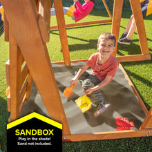 Load image into Gallery viewer, North Peak Wooden Swing Set