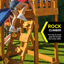 Load image into Gallery viewer, North Peak Wooden Swing Set