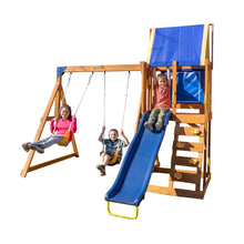 Load image into Gallery viewer, North Peak Wooden Swing Set