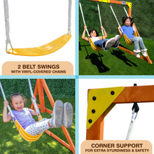 Load image into Gallery viewer, My 1st Wooden Swing Set
