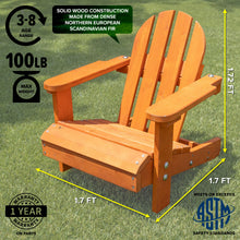 Load image into Gallery viewer, Sportspower Wooden Adirondack Chair