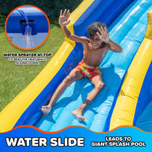 Load image into Gallery viewer, Big Wave 2 Water Slide Backyard Inflatable Jumper