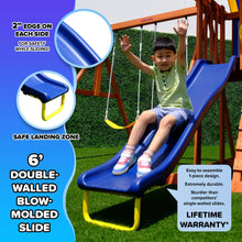 Load image into Gallery viewer, Asher wood swing set