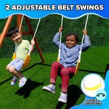 Load image into Gallery viewer, Asher wood swing set