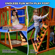 Load image into Gallery viewer, Asher wood swing set