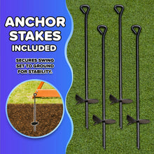 Load image into Gallery viewer, Asher wood swing set