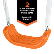 Load image into Gallery viewer, Sportspower Fairview Swing Set with 2 Swings, Rocking Horse, Mini Trampoline, and Heavy Duty Slide