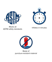 Load image into Gallery viewer, Inflatable Double Slide with Bounce House Backyard Jumper